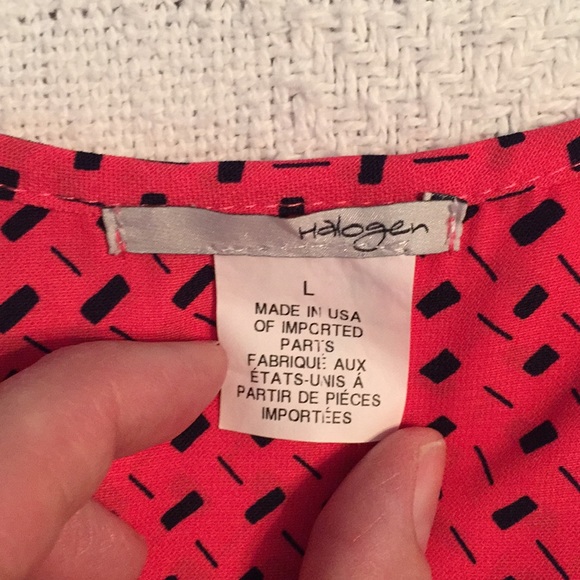 Halogen pink sleeveless top - Picture 4 of 6